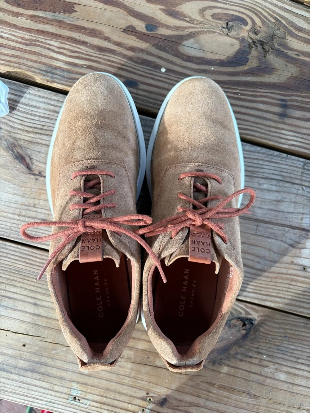 Cole Haan GrandPrø Suede Sneaker – Brown